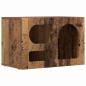 Preview: TV-Schränk ELST 60 x 35 x 40 cm Altholz Holzwerkstoff