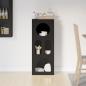 Preview: Sideboard Schwarz 40 x 35 x 100,5 cm Holzwerkstoff