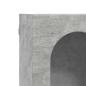 Preview: Hängeschrank Beton Grau 59 x 20 x 100 cm Holzwerkstoff