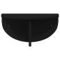 Preview: Wandregal 2 pcs Schwarz 38 x 19 x 19 cm Holzwerkstoff