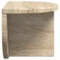 Preview: Wandregal Sonoma-Eiche 38 x 19 x 19 cm Holzwerkstoff