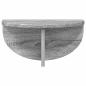 Preview: Wandregal 2 pcs Graues Sonoma 38 x 19 x 19 cm Holzwerkstoff