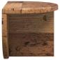 Preview: Wandregal Wandmontiert Altholz 38 x 19 x 19 cm Holzwerkstoff