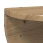 Preview: Wandregal Artisan-Eiche 38 x 19 x 19 cm Holzwerkstoff