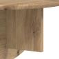 Preview: Wandregal Artisan-Eiche 38 x 19 x 19 cm Holzwerkstoff