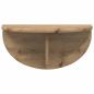 Preview: Wandregal 2 pcs Artisan-Eiche 38 x 19 x 19 cm Holzwerkstoff