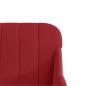 Preview: Sessel Weinrot 63x76x80 cm Samt