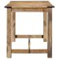Preview: Esstisch 140x70x75 cm Massivholz Mango