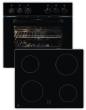 Preview: ARDEBO.de Exquisit HE256-U-020-Set EEK: A Herdset mit Glaskeramikkochfeld, 59,5 cm breit, 59 L, Auftauprogramm, schwarz