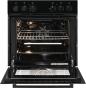 Preview: Exquisit HE256-U-020-Set EEK: A Herdset mit Glaskeramikkochfeld, 59,5 cm breit, 59 L, Auftauprogramm, schwarz