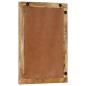 Preview: Badspiegel 50x70x2,5 cm Massivholz Mango und Glas