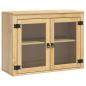 Preview: Schrank mit Regal Honig 60 x 32 x 40 cm Massives Kiefernholz