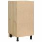 Preview: ARDEBO.de - Schrank Honig 40 x 46 x 81.5 cm Massives Kiefernholz