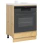 Preview: Schrank Honig 60 x 46 x 81,5 cm Massives Kiefernholz