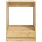 Preview: Schrank Honig 60 x 46 x 81,5 cm Massives Kiefernholz