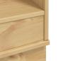 Preview: Schrank Honig 60 x 46 x 81,5 cm Massives Kiefernholz