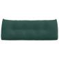 Preview: Rückenkissen Dunkelgrün 120 x 24 x 50 cm Samt