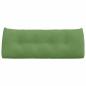Preview: Rückenkissen Hellgrün 120 x 24 x 50 cm Samt