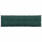 Preview: Rückenkissen Dunkelgrün 180 x 50 cm Cordstoff