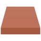 Preview: Wandregal Wandhalterung 2 Stk. Rot 60 x 23,5 x 3,8 cm