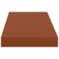 Preview: Wandregal Wandmontiert Rot 90 x 23,5 x 4 cm Holzwerkstoff