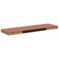 Preview: Wandregal Wandhalterung 2 Stk. Rot 90 x 23,5 x 3,8 cm