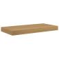 Preview: Wandregal Wandmontiert Braun 50 x 23,5 x 4 cm Holzwerkstoff