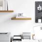 Preview: Wandregal Wandmontiert Braun 50 x 23,5 x 4 cm Holzwerkstoff