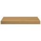Preview: Wandregale 4 pcs Braun 50 x 23,5 x 4 cm Holzwerkstoff