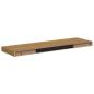 Preview: Wandregal Wandmontiert Braun 80 x 23,5 x 4 cm Holzwerkstoff