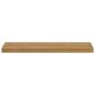 Preview: Wandregale 2 pcs Braun 80 x 23,5 x 4 cm Holzwerkstoff