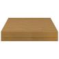 Preview: Wandregale 4 pcs Beige 23 x 23,5 x 4 cm Holzwerkstoff