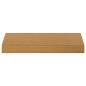 Preview: Wandregal Wandmontiert Beige 40 x 23,5 x 4 cm Holzwerkstoff