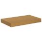 Preview: Wandregale 2 pcs Beige 40 x 23,5 x 4 cm Holzwerkstoff