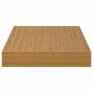 Preview: Wandregale 2 pcs Beige 40 x 23,5 x 4 cm Holzwerkstoff