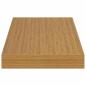 Preview: Wandregal Wandmontiert Beige 50 x 23,5 x 4 cm Holzwerkstoff