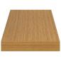 Preview: Wandregale 2 pcs Beige 60 x 23,5 x 4 cm Holzwerkstoff