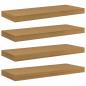 Preview: Wandregale 4 pcs Beige 60 x 23,5 x 4 cm Holzwerkstoff