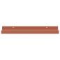 Preview: Wandregale mit Regal 2 pcs Rot 40 x 9 x 3 cm Holzwerkstoff