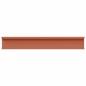 Preview: Wandregale mit Regal 2 pcs Rot 60 x 9 x 3 cm Holzwerkstoff