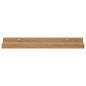 Preview: Wandregale mit Regal 4 pcs Braun 40 x 9 x 3 cm Holzwerkstoff