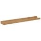 Preview: Wandregale mit Regal 4 pcs Braun 60 x 9 x 3 cm Holzwerkstoff