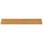 Preview: Wandregale mit Regal 2 pcs Beige 40 x 9 x 3 cm Holzwerkstoff