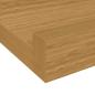 Preview: Wandregale mit Regal 2 pcs Beige 80 x 9 x 3 cm Holzwerkstoff