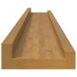 Preview: Wandregale mit Regal 4 pcs Beige 80 x 9 x 3 cm Holzwerkstoff