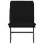 Preview: Loungesessel Schwarz 52x75x76 cm Stoff