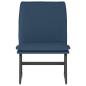 Preview: Loungesessel Blau 52x75x76 cm Stoff