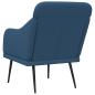 Preview: Sessel Blau 63x76x80 cm Stoff