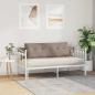 Preview: Rückenkissen Taupe 140 x 50 cm Mikrofaserstoff