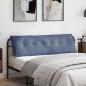 Preview: ARDEBO.de - Rückenkissen Blau 160 x 50 cm Cordstoff